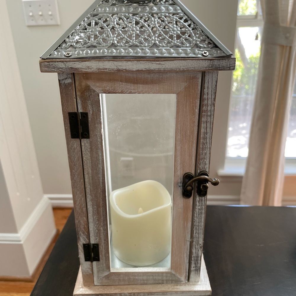 Wood Lantern